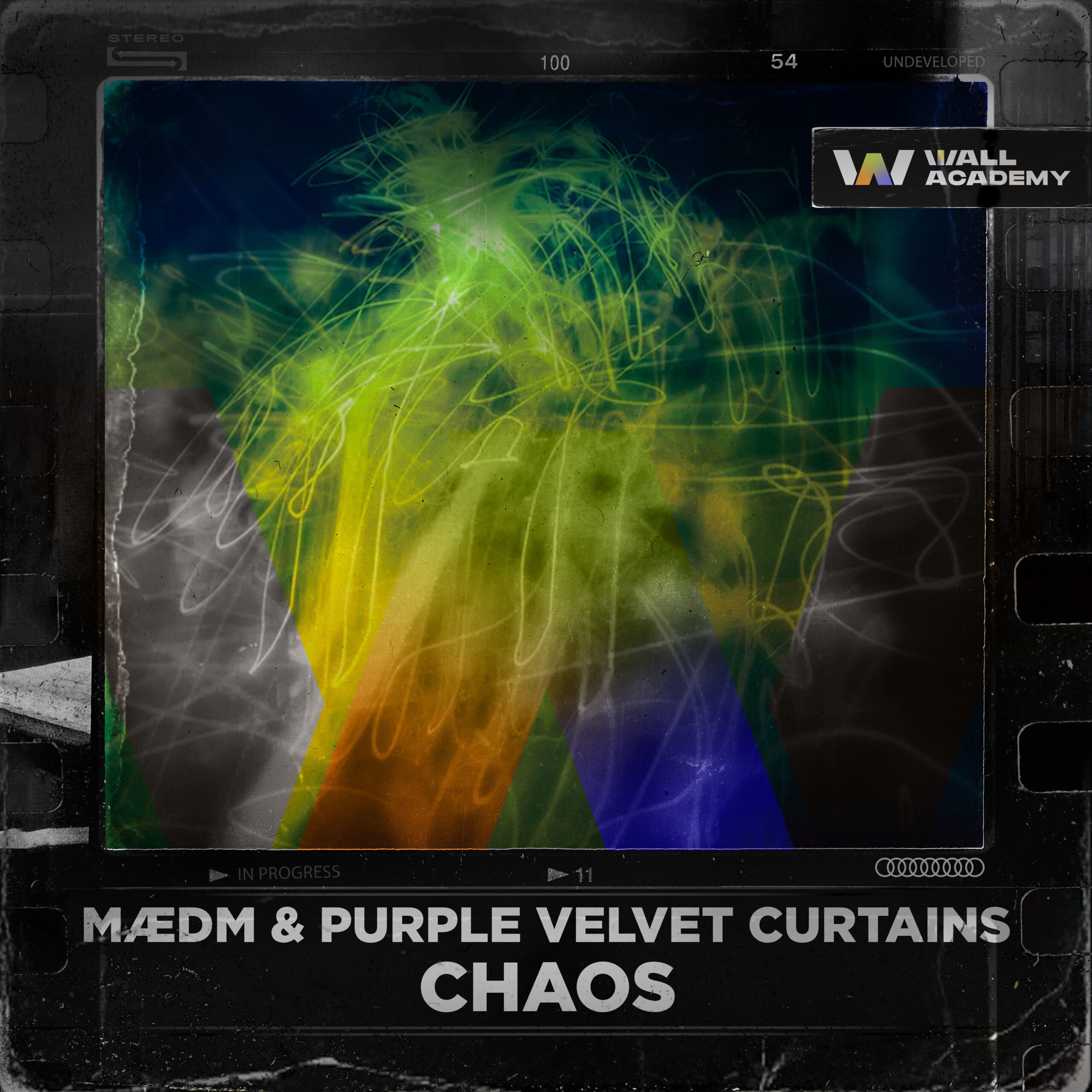 MAEDM & Purple Velvet Curtains – Chaos